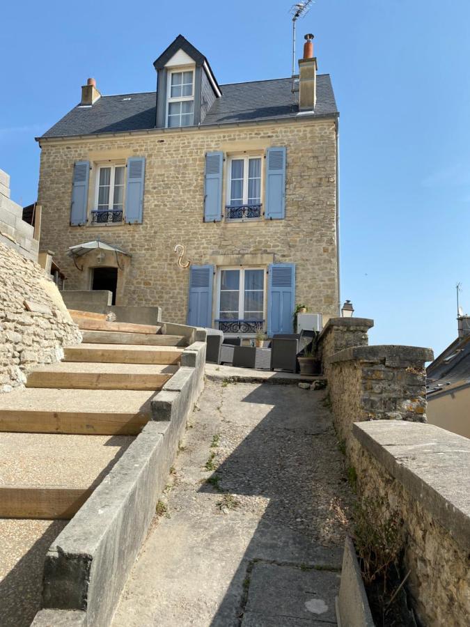 La Maison Bleue Villa Port-en-Bessin-Huppain Exterior photo